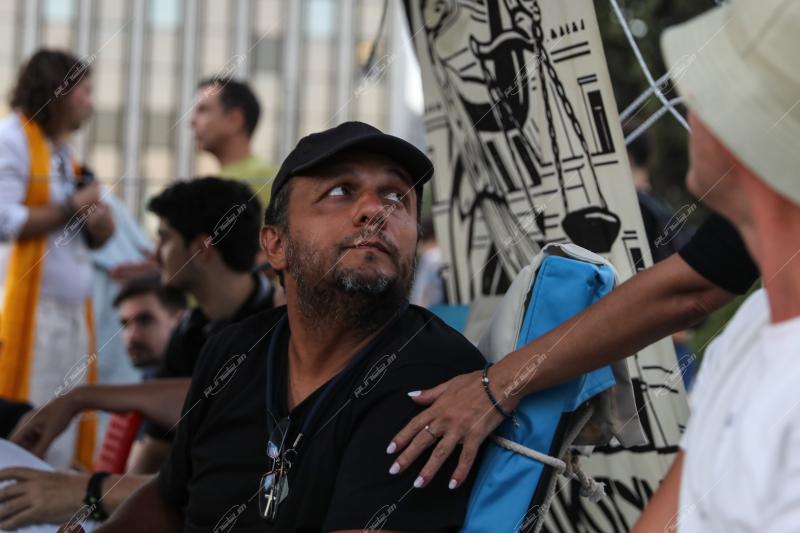 10η μέρα απεργία πείνας Πάνου Ρούτσι.