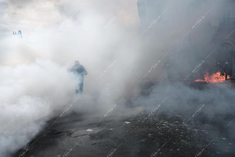 Απεργιακή συγκέντρωση για το σιδηροδρομικό δυστύχημα στα Τέμπη / Protest for the railway disaster of Tempi