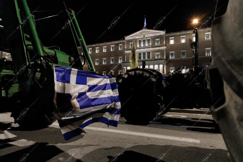 ΑΘΗΝΑ – Πανελλαδική κινητοποίηση αγροτών στο κέντρο της πόλης