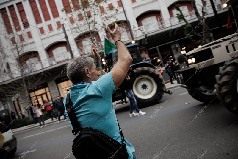 ΑΘΗΝΑ – Πανελλαδική κινητοποίηση αγροτών στο κέντρο της πόλης