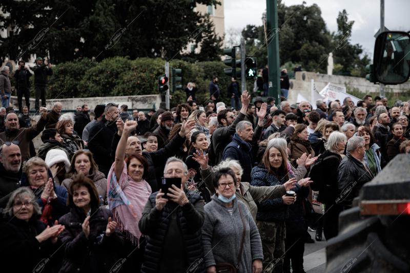 ΑΘΗΝΑ – Πανελλαδική κινητοποίηση αγροτών στο κέντρο της πόλης