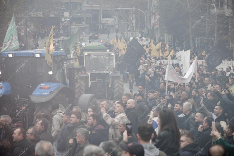 ΑΘΗΝΑ – Πανελλαδική κινητοποίηση αγροτών στο κέντρο της πόλης