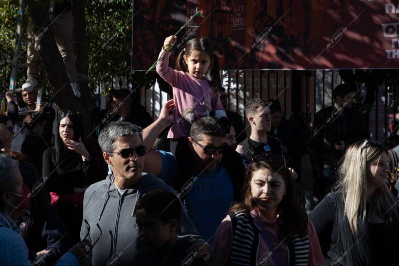 Commemoration of the 52nd Anniversary of the Athens Polytechnic school Uprising of 1973