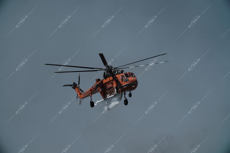 Δασική πυρκαγιά στην περιοχή της Πεντέλης
