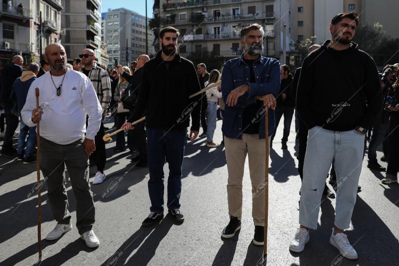 Διαμαρτυρία αγροτών στην Αθήνα