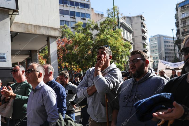 Διαμαρτυρία αγροτών στην Αθήνα