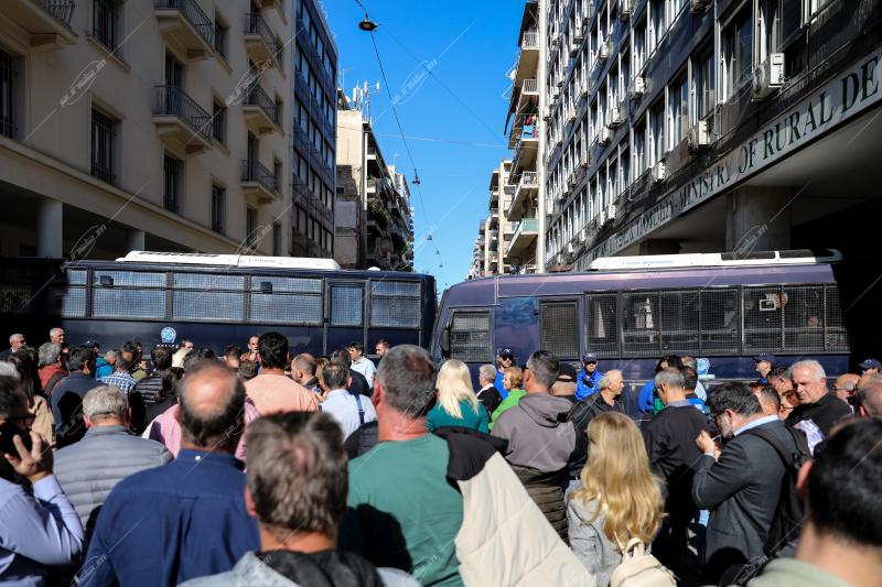 Διαμαρτυρία αγροτών στην Αθήνα