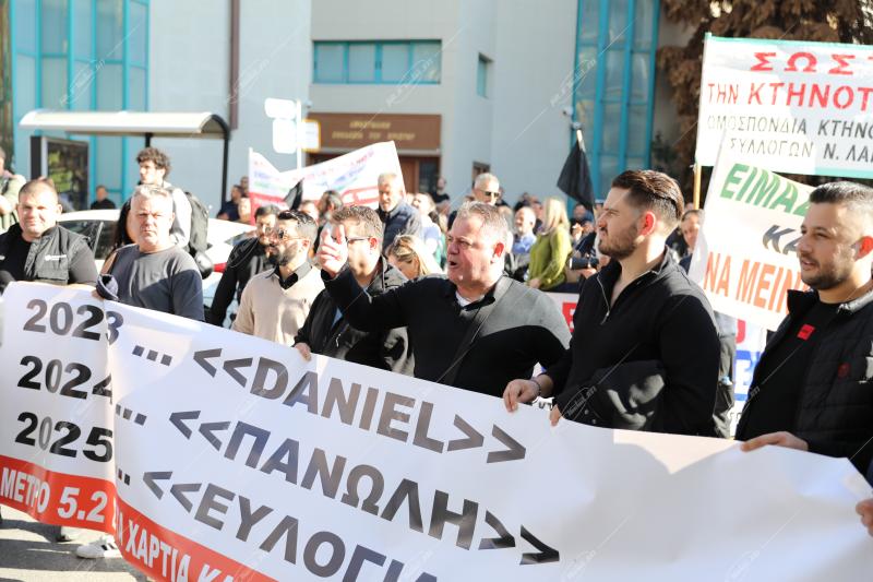 Διαμαρτυρία αγροτών στην Αθήνα