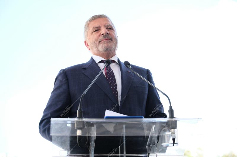 Εγκαίνια υπογειοποίησης στο γήπεδο της ΑΕΚ "Αγιά Σοφιά" OPAP ARENA