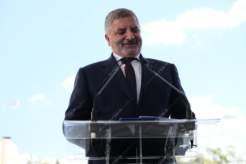 Εγκαίνια υπογειοποίησης στο γήπεδο της ΑΕΚ "Αγιά Σοφιά" OPAP ARENA
