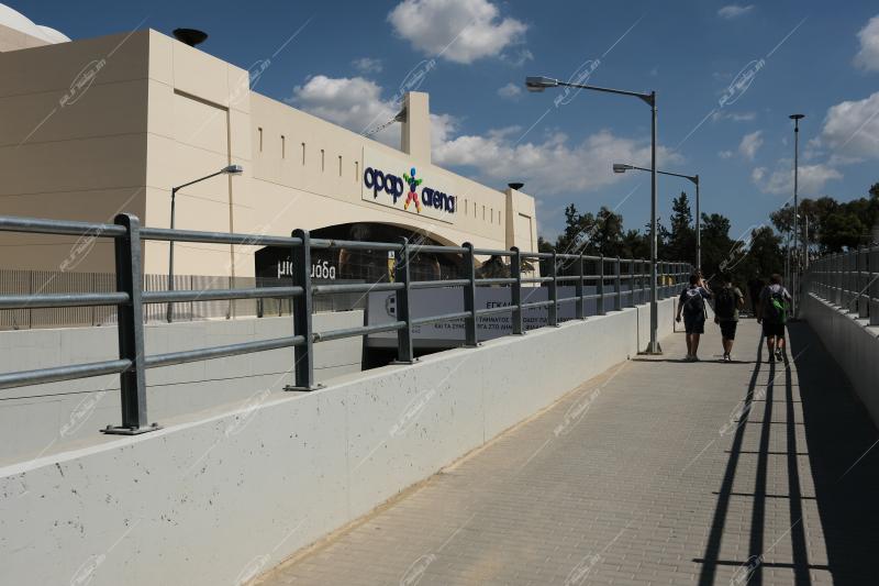 Εγκαίνια υπογειοποίησης στο γήπεδο της ΑΕΚ "Αγιά Σοφιά" OPAP ARENA