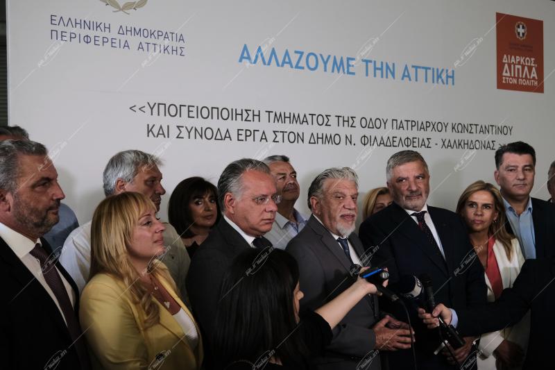 Εγκαίνια υπογειοποίησης στο γήπεδο της ΑΕΚ "Αγιά Σοφιά" OPAP ARENA