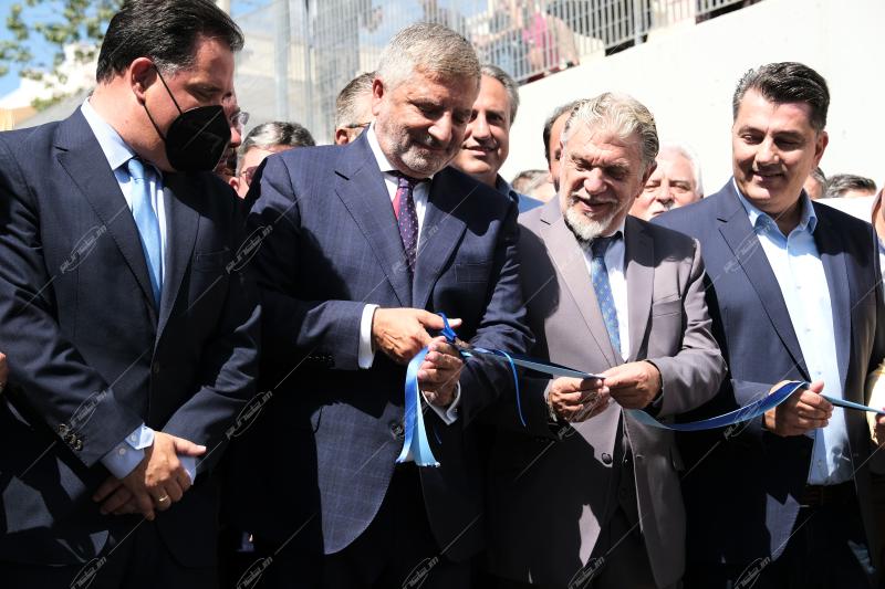 Εγκαίνια υπογειοποίησης στο γήπεδο της ΑΕΚ "Αγιά Σοφιά" OPAP ARENA