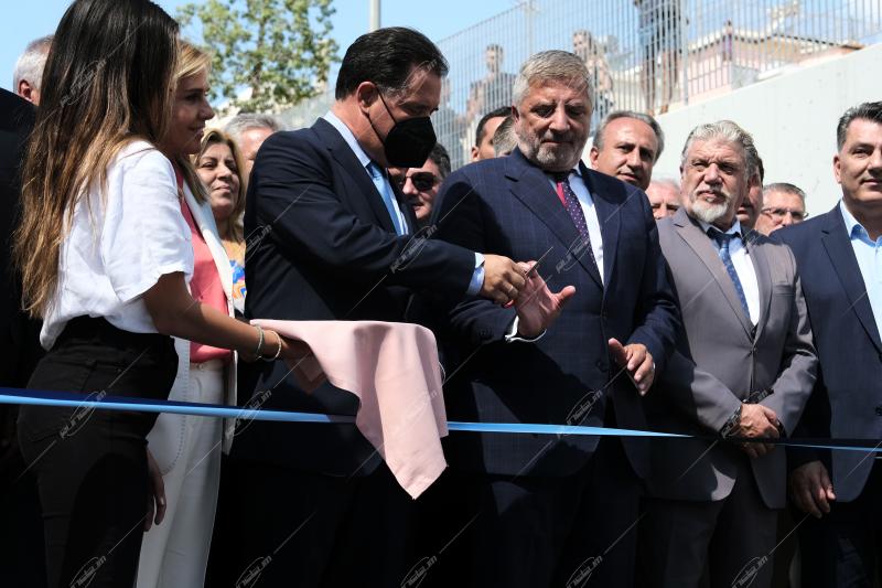Εγκαίνια υπογειοποίησης στο γήπεδο της ΑΕΚ "Αγιά Σοφιά" OPAP ARENA