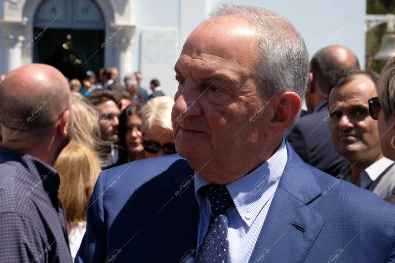 Ελένη Δανάη Λένα Σαμαρά - κηδεία α’ νεκροταφείο Αθηνών