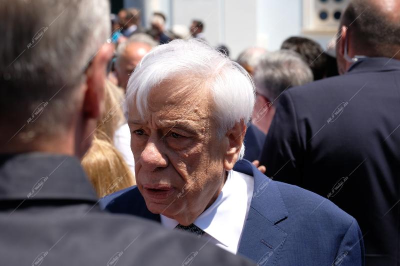 Ελένη Δανάη Λένα Σαμαρά - κηδεία α’ νεκροταφείο Αθηνών