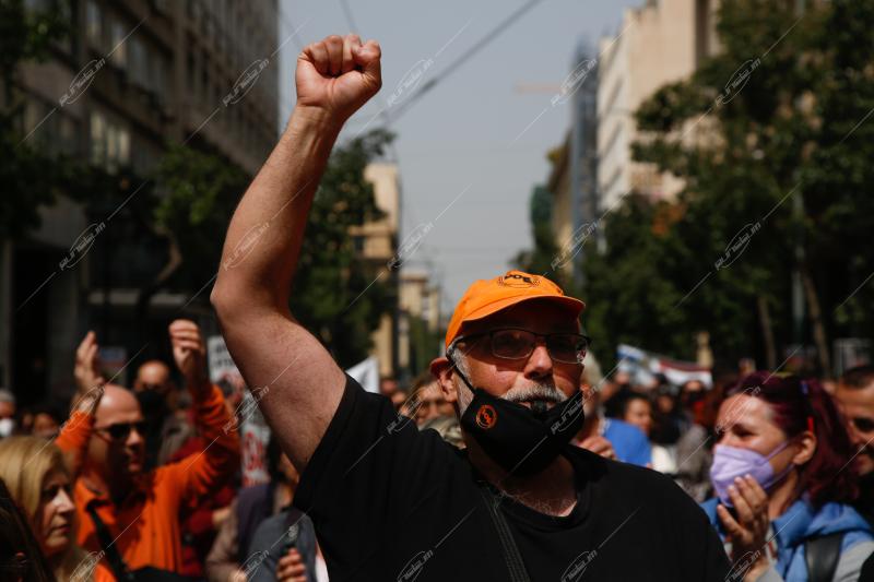 Γενική απεργία ΓΣΕΕ - ΑΔΕΔΥ στην Αθήνα / General strike by unions in Athens