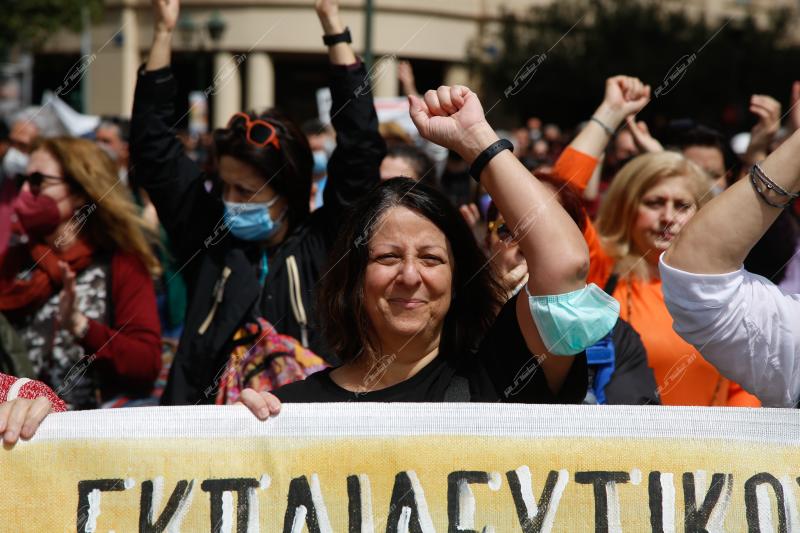 Γενική απεργία ΓΣΕΕ - ΑΔΕΔΥ στην Αθήνα / General strike by unions in Athens