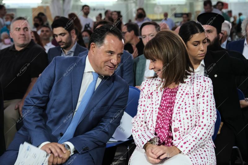Η ΠτΔ Κατερίνα Σακελλαροπούλου στο 50ο φεστιβάλ βιβλίου στο Ζάππειο