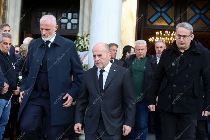 Κηδεία Μίμη Δομάζου, 27/01/2025