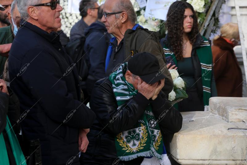 Κηδεία Μίμη Δομάζου, 27/01/2025