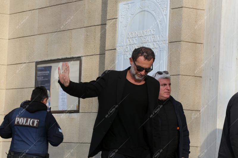 Κηδεία Μίμη Δομάζου, 27/01/2025