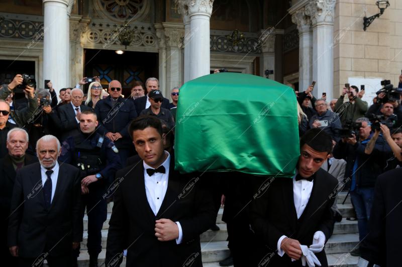 Κηδεία Μίμη Δομάζου, 27/01/2025