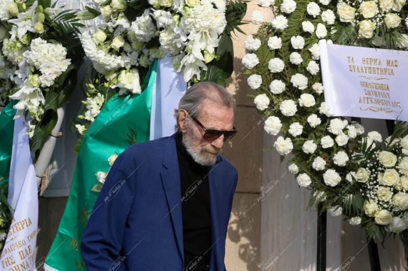Κηδεία Μίμη Δομάζου, 27/01/2025