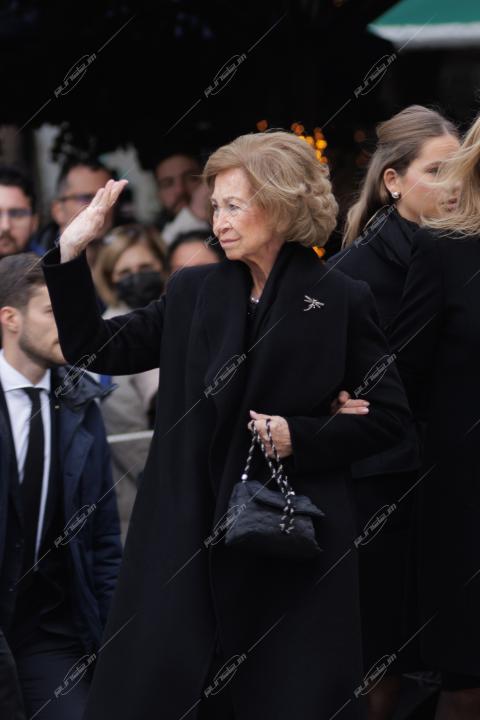 Κηδεία της Πριγκίπισσας Ειρήνης της Ελλάδος στην Αθήνα