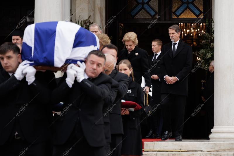 Κηδεία της Πριγκίπισσας Ειρήνης της Ελλάδος στην Αθήνα