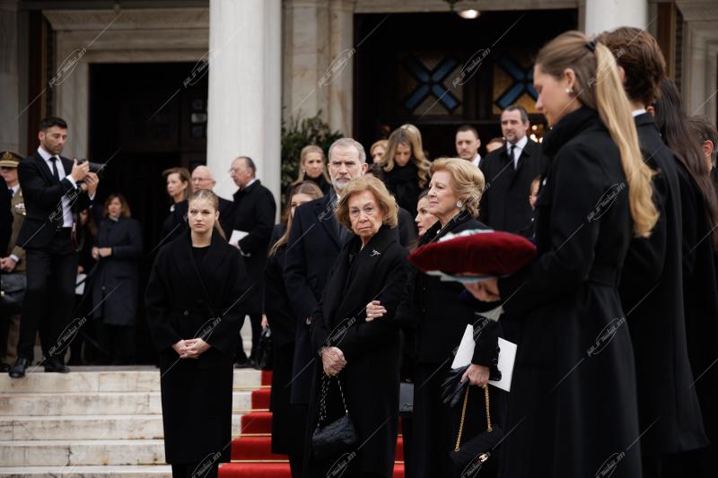 Κηδεία της Πριγκίπισσας Ειρήνης της Ελλάδος στην Αθήνα