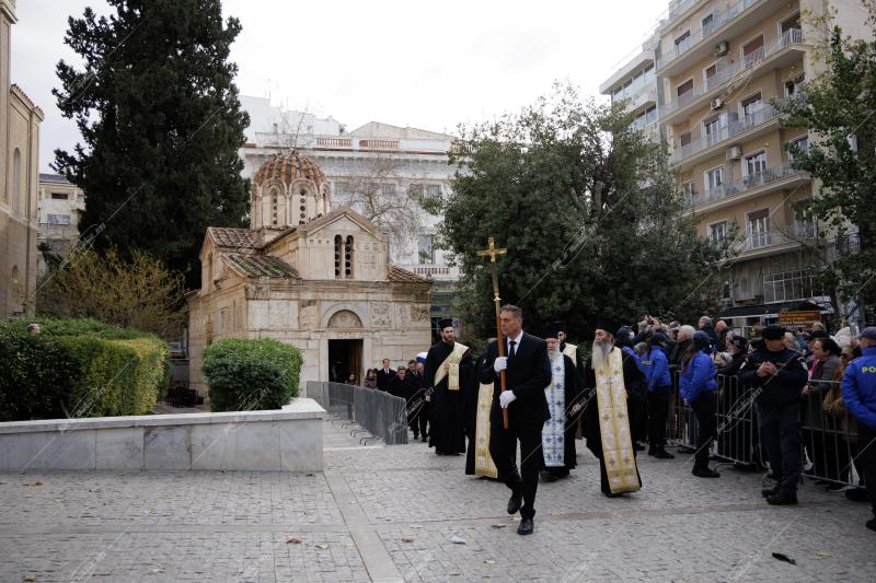 Κηδεία της Πριγκίπισσας Ειρήνης της Ελλάδος στην Αθήνα
