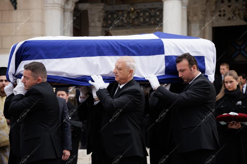 Κηδεία της Πριγκίπισσας Ειρήνης της Ελλάδος στην Αθήνα
