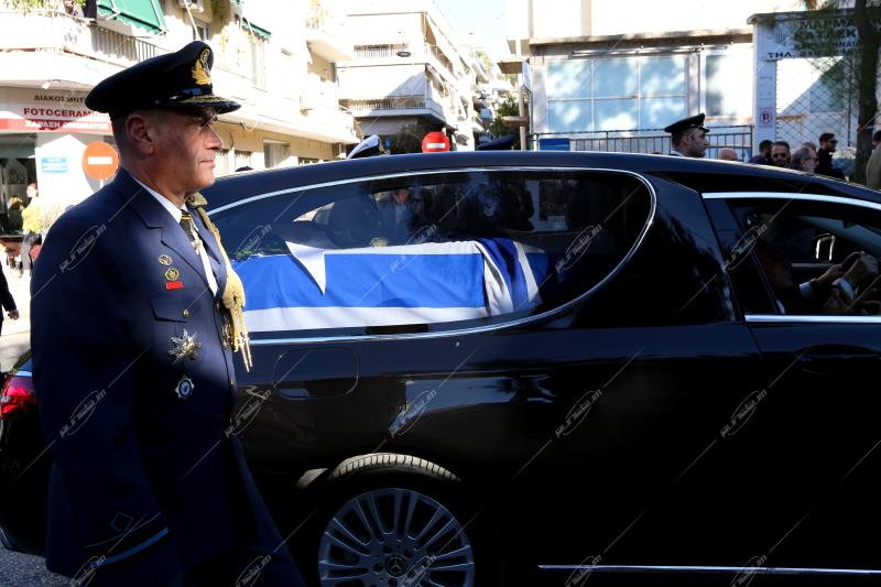 Κηδεία του πρώην πρωθυπουργού Κώστα Σημίτη. 09/01/2025