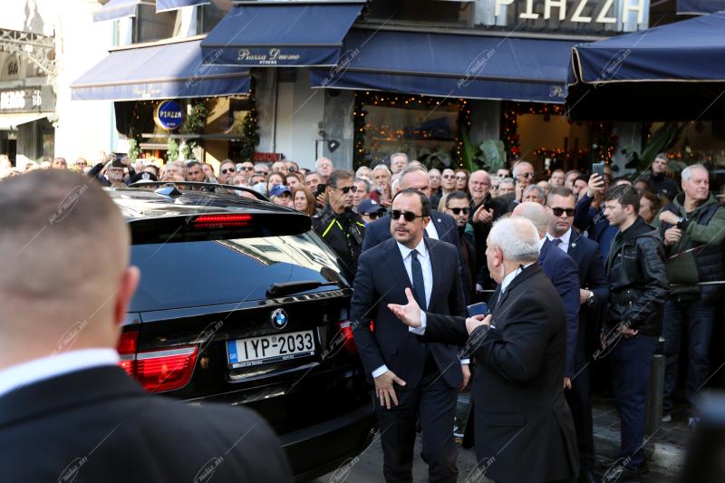 Κηδεία του πρώην πρωθυπουργού Κώστα Σημίτη. 09/01/2025