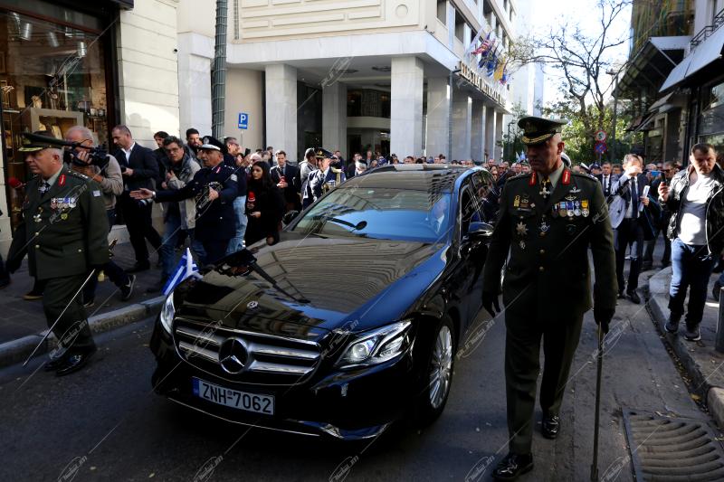Κηδεία του πρώην πρωθυπουργού Κώστα Σημίτη. 09/01/2025