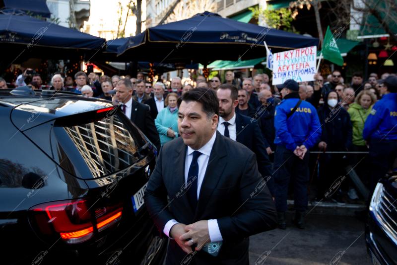 Κηδεία του πρώην πρωθυπουργού Κώστα Σημίτη. 09/01/2025