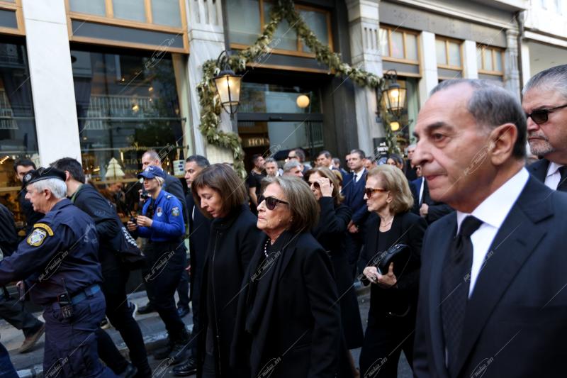 Κηδεία του πρώην πρωθυπουργού Κώστα Σημίτη. 09/01/2025