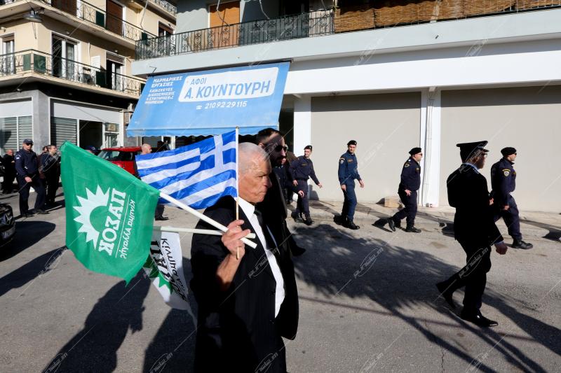 Κηδεία του πρώην πρωθυπουργού Κώστα Σημίτη. 09/01/2025