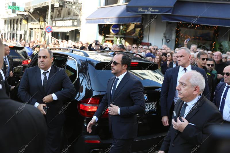 Κηδεία του πρώην πρωθυπουργού Κώστα Σημίτη. 09/01/2025
