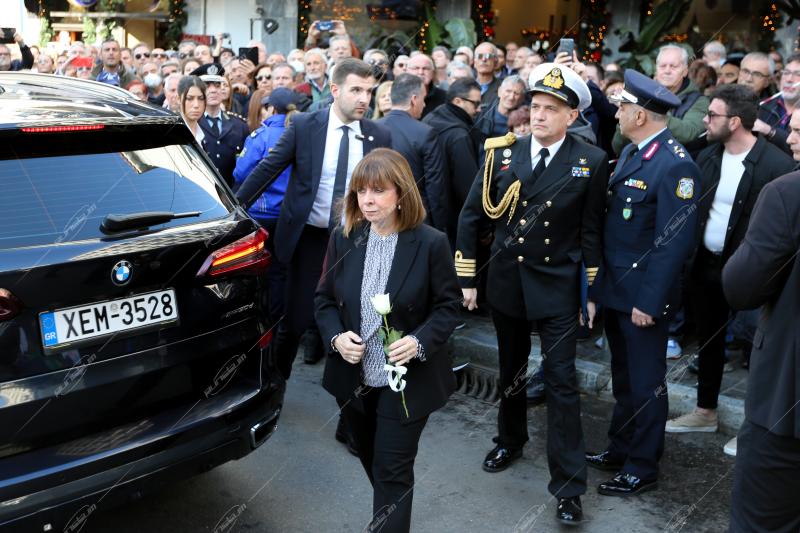 Κηδεία του πρώην πρωθυπουργού Κώστα Σημίτη. 09/01/2025