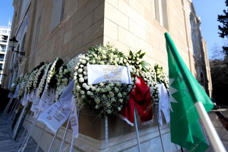 Κηδεία του πρώην πρωθυπουργού Κώστα Σημίτη. 09/01/2025