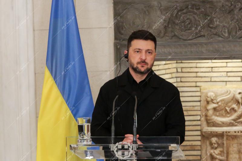 Κυριάκος Μητσοτάκης - Βολοντιμίρ Ζελένσκι.