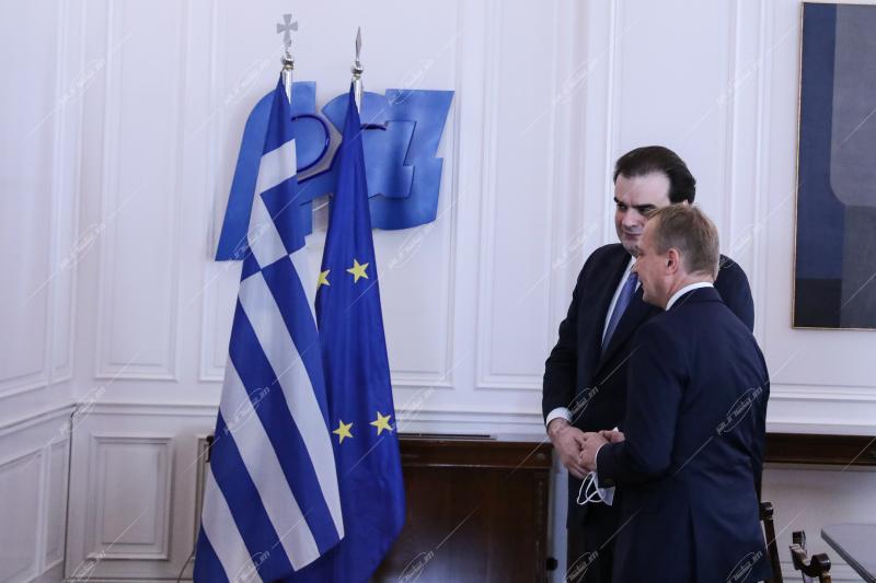 Κυριάκος Μητσοτάκης- Piotr Serafin