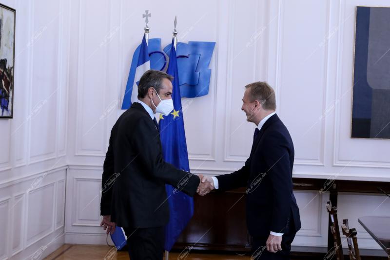 Κυριάκος Μητσοτάκης- Piotr Serafin