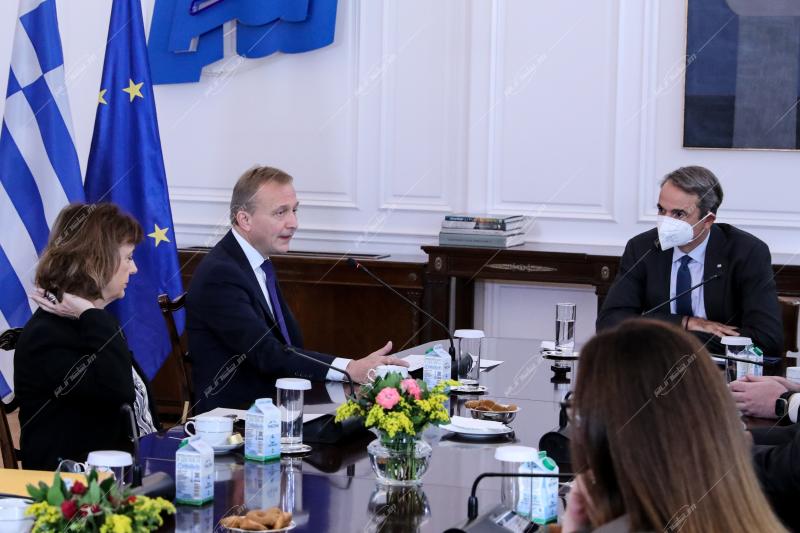 Κυριάκος Μητσοτάκης- Piotr Serafin