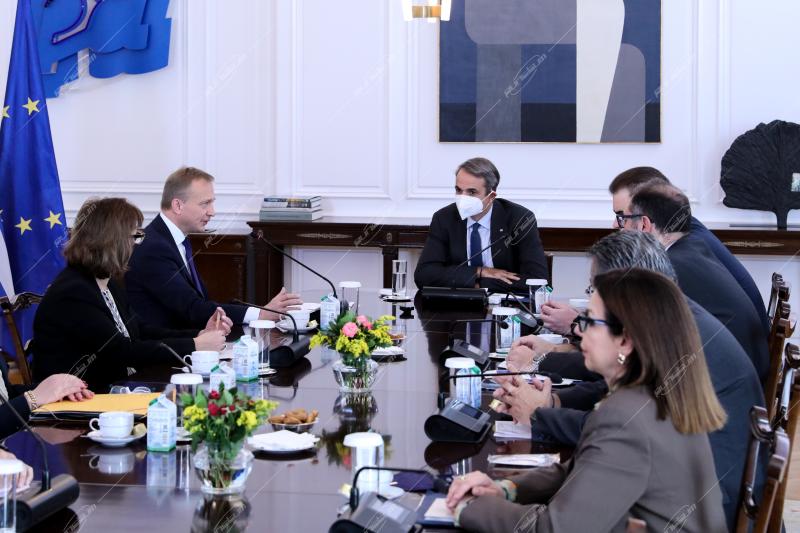 Κυριάκος Μητσοτάκης- Piotr Serafin