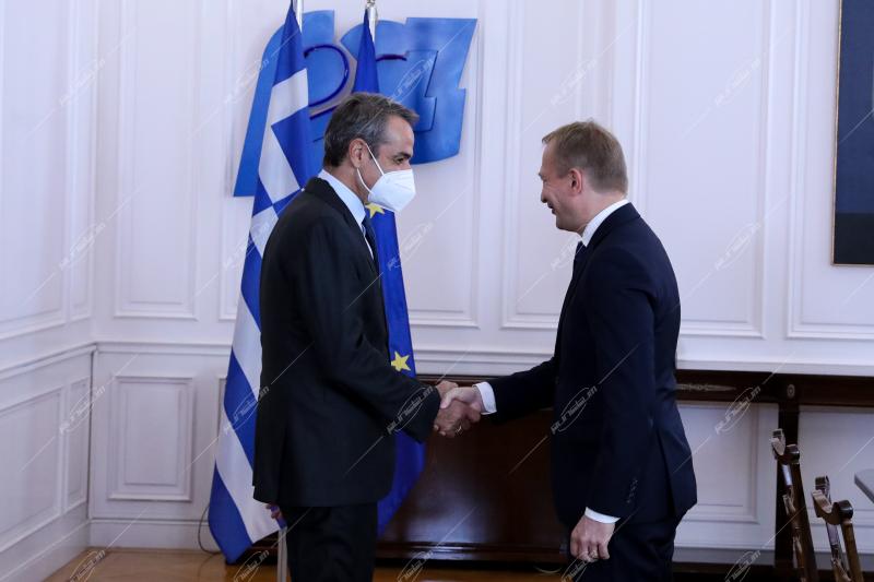 Κυριάκος Μητσοτάκης - Piotr Serafin