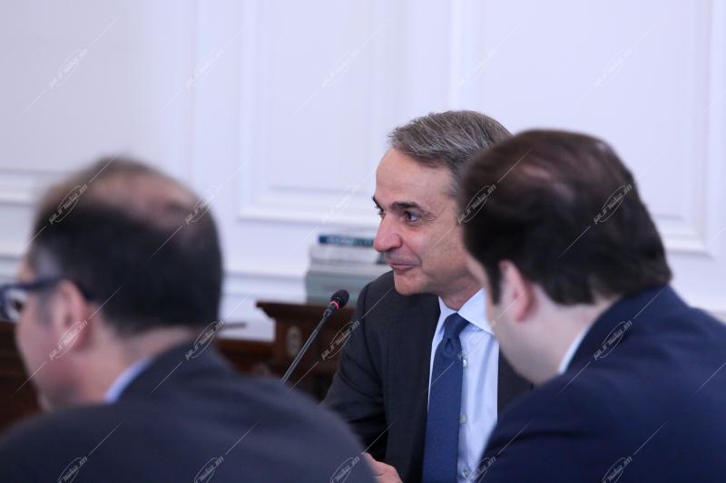 Κυριάκος Μητσοτάκης - Piotr Serafin