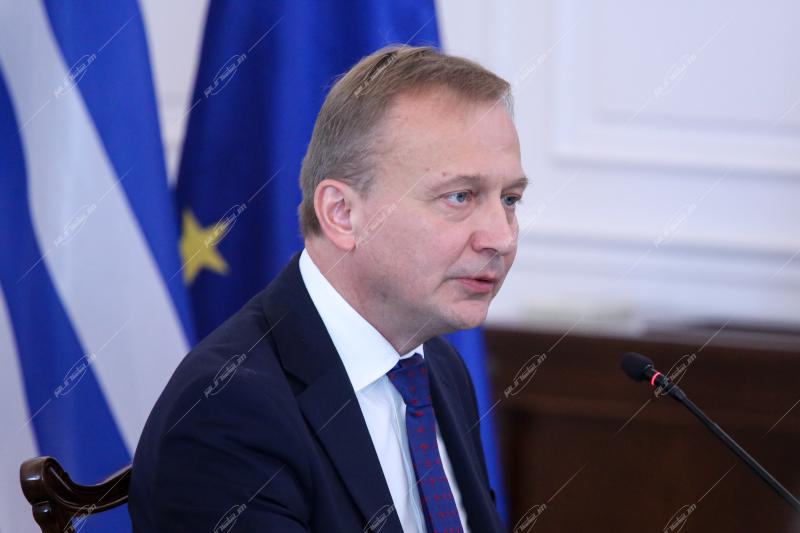 Κυριάκος Μητσοτάκης - Piotr Serafin